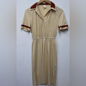 VTG Suede Collared Dress